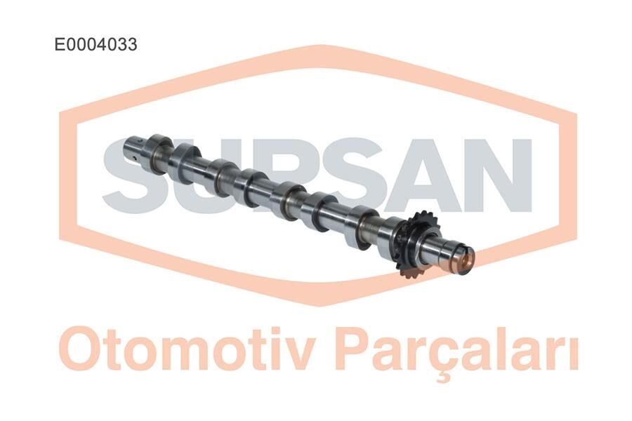 SUPSAN E0004033 EKSANTRİK MİLİ EGSOZ PARTNER-BERLINGO-P206-P207-P307-P308-P3008-P407-P5008-C2-C3-C4-C5-JUMPY FIESTA 02>08-FOCUS II 04>11- FUSION 04>14-VOLVO S40-S80-V50-V70 1.6 16V HDI TDCI