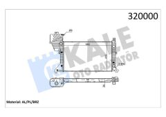 KALE 0915021AB MOTOR SU RADYATORU MERCEDES SPRINTER B901>B904 MANUEL SANZIMAN