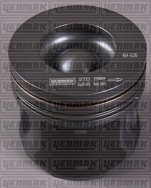 YENMAK 31-03469-051 PİSTON SEGMAN TRANSIT V347 2.4 TDCİ 100PS 0.50 -0.20 KISA ÇAP: 89.91MM