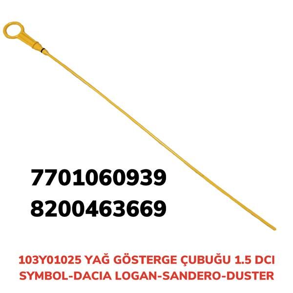 AFT 103Y01025 YAĞ GÖSTERGE ÇUBUĞU CLIO-SYMBOL 10 > DİZEL