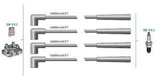 DODUCO 7673 BUJİ KABLO TK SAMARA-VEGA 1.5i