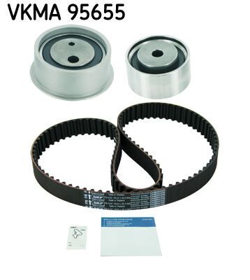 SKF VKMA95655 TRİGER KAYIŞ SETİ EKSANTRİK SETİ HYUNDAI ELANTRA 1.6L G4GR 16v 96-00 1.8L G4GM 96-00 / COUPE 1.6L G4GR 96-02 1 KAYIŞ 2 RULMAN 111x254
