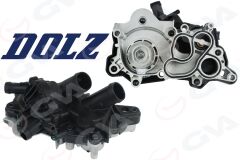 GVA 5275274 SU POMPASI GOLF VII-LEON-A3 1.0-1.2-1.4-1.6 TSI 5 ÇIKIŞLI TERMOSTAT SU POMPASI