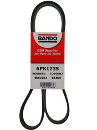 BANDO 6PK1735 KANALLI KAYIŞ AUDI A3-C5-JUMPY-XANTIA-SCUDO-FIESTA-P206-IBIZA-OCTAVIA-GOLF V-PASSAT-TOURAN