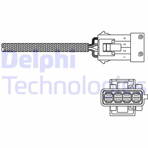 DELPHI ES20309-12B1 OKSİJEN SENSÖRÜ ÜST-ÖN PARTNER-BERLINGO-P206-P208-P301-P306-P307-P308-P406-O407-P607-C-ELYSEE- C3-C4-C5-XSARA 1.4 TU3 1.6 TU5 2.0 EW10 2.2 EURO5