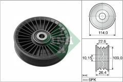 INA 532010810 KAYIS GERGI RULMANI MERCEDES C218 X218 W212 S212 X204 W221 W222 W639 B901>B906