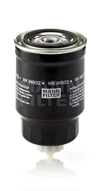 MANN WK940.22 YAKIT FİLTRESİ NISSAN PRIMERA III P12 2.2 DI 126HP 02/02-