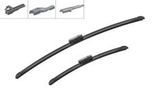 BOSCH 3397014122 ÖN SİLECEK SÜPÜRGE TAKIMI OPEL ADAM 12>19 PEUGEOT PARTNER 08> P208 P2008 03 12>19 CITROEN BERLINGO 0 8> C3 16> FIAT EGEA 16> FIESTA 09>17 650 400 AEROTWİN MULTİCLİP