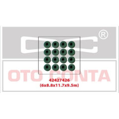 OTOCONTA 42427426 SUBAP LASTİĞİ VİTON 16 AD 6x8.8x12.2x9.7mm CLIO II-III 1.2 16V-1.5DCI-KNG 1.5 DCI-P106-P206-P307