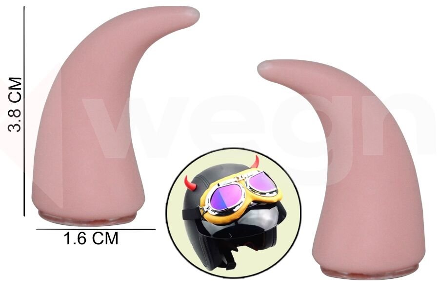 WEGNA AC01-022 DİREKSİYON VE KASK ÜSTÜNE TAKILAN BOYNUZ APARATI PEMBE