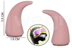 WEGNA AC01-022 DİREKSİYON VE KASK ÜSTÜNE TAKILAN BOYNUZ APARATI PEMBE