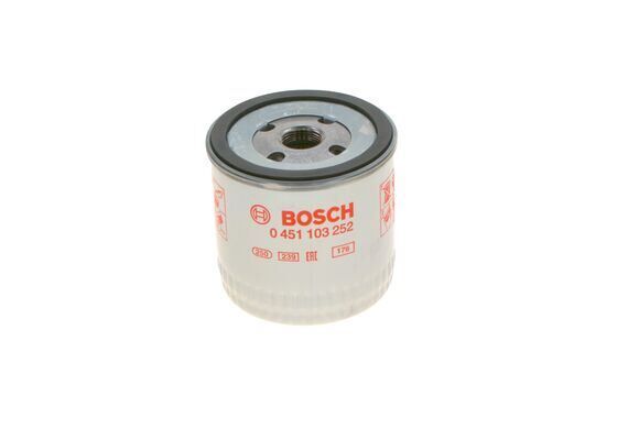 BOSCH 0451103252 YAĞ FİLTRESİ FIESTA 1.8DI-FOCUS 1.8TDCI-1.8DI/TDDİ-1.8T-CONNECT 02>14 1.8TDCI TRANSIT T15-T12 2.5TD 95>01