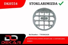 DEKAR DK0554 KALORIFER HAVALANDIRMA DIFIZOR GRI KANGO I