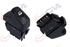 GVA 8011003 CAM AÇMA ANAHTARI SOL MEGANE I-CLIO II 98-05 5 FİŞ-TEKLİ