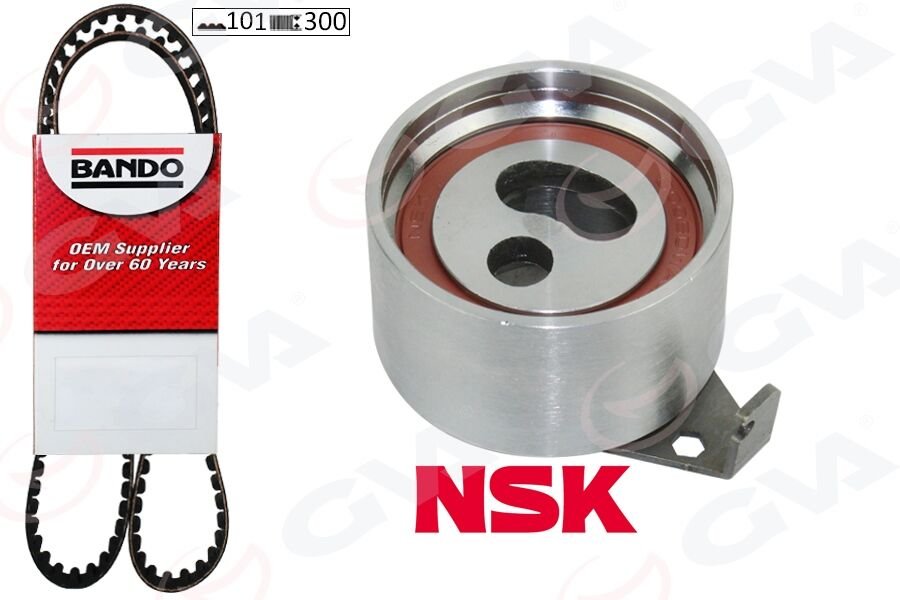 GVA 59T3942B TRİGER KAYIŞ SETİ EKSANTRİK SETİ FORD RANGER 2.5 TDCİ 98-> / MAZDA B2500 2.5L WL 96-07 1 KAYIŞ 1 RULMAN 101x300
