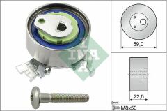 INA 531051830 EKSANTRİK GERGİ RULMANI OPEL ASTRA G-CORSA C-VECTRA C-MERIVA A-ZAFIRA A 1.4-1.6-1.8 16V Z16XE-Z14XE