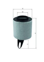 MAHLE LX1650 HAVA FILTRESI BMW N43 N45 E81 E87 E90 E91 E92