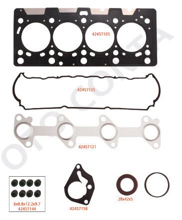 MOTOR TAKIM CONTA MEGANE II 02> CLIO II 98> SCENIC II 03> KANGOO 01> CLIO SYMBOL I 01>09 MICRA III K12 03>10 1.5dCi K9K TEFLON KEÇELİ SUBAP LASTİKLİ SKC Lİ