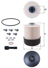 MAHLE KX338.26D YAKIT FILTRESI MERCEDES CITAN OM607 W415 12> . RENAULT CLIO IV 12> CAPTUR I 13> EXPRESS 21> K9K 1.5 dCi