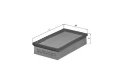 MAHLE LX105 HAVA FILTRESI BMW M10 M20 M30 M40 M42 M43 M73 E31 E30 E34 E36 E23 E24 E28