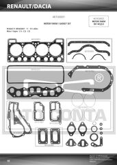 OTOCONTA 40103001 MOTOR TAKIM CONTASI R9 1400 BENZİNLİ SKC 1.40mm / KEÇESİZ