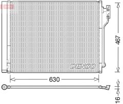 DENSO DCN05031 KLIMA RADYATORU BMW F07 F10 F11 F18