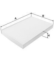 FILTRON FILT K 1078 A4-A6 POLEN FILTRESI E955L / LA 93 (KARBONSUZ)