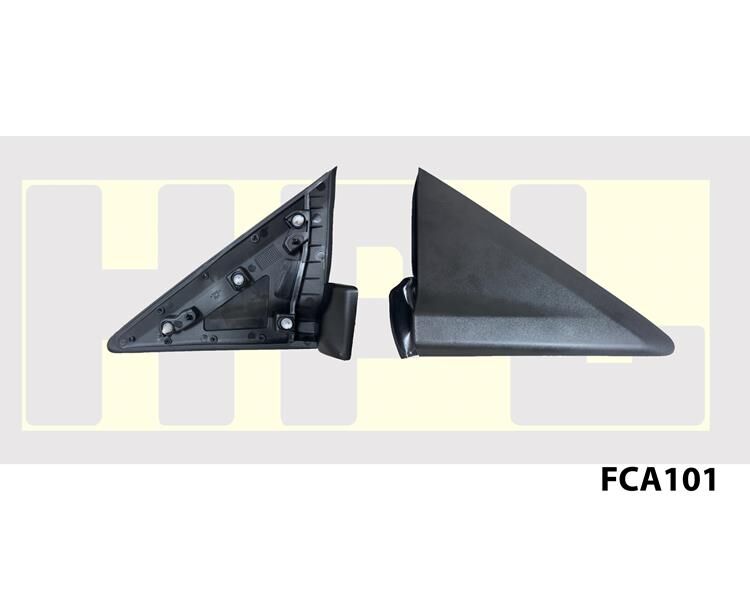HPL FCA101 DIŞ DİKİZ AYNA ÜÇGEN KAPAĞI KLİPSLİ AYNA ÜÇGENİ SAĞ COURIER 13>