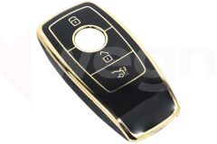 WEGNA AC01-036 KONTAK ANAHTAR KUMANDA KORUYUCU KILIF TPU SİYAH MERCEDES C200 D