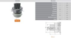 ZEN 1820 10 DIS FORD FIESTA 1.25-1.4-FOCUS 1.6