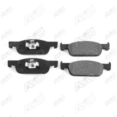 AYD 60016A ÖN FREN BALATASI RENAULT CLIO IV 12> SYMBOL III 13> DACIA SANDERO II 13> LOGAN MCV II 14> LOGAN II 13> 0.9TCe 1.0SCe 1.2 1.2TCe 1.5dCi 1.6