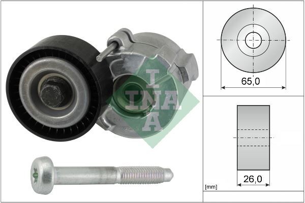 INA 534061010 ALTERNATÖR GERGİ RULMANI KÜTÜKLÜ ASTRA H-VECTRA C-ZAFIRA 1.9CDTI-BRAVO II-DOBLO 1.6-1.9D 534024110