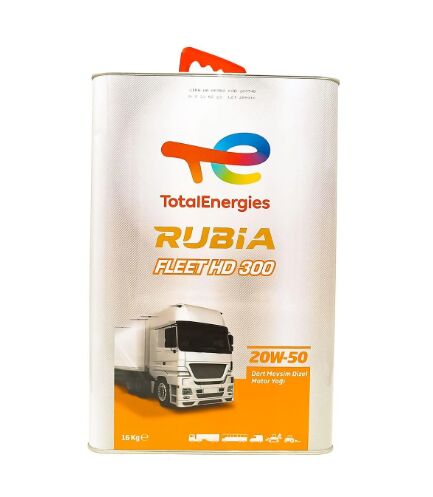 TOTAL 228739 MOTOR YAĞI RUBIA FLEET HD 300 20W50 14KG TOT TR