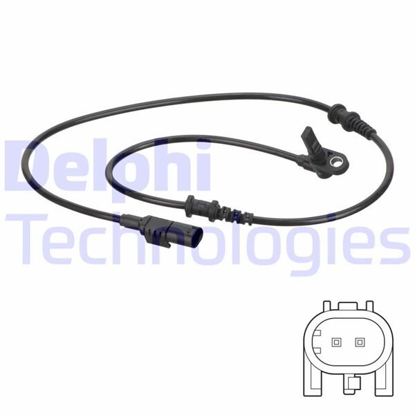 DELPHI SS20790 ABS SENSORU ON MERCEDES SPRINTER B906 . VW CRAFTER 30-35-50