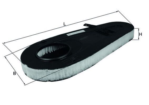 MAHLE LX3598 HAVA FILTRESI BMW N47 N57 F07 F10 F11 F01 F02