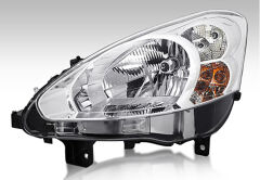 AYFAR 505982 SAĞ FAR PARTNER TEPEE 12> ELEKTİRKLİ H4 MOTORLU