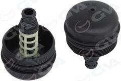 GVA 9107317 YAĞ FILTRE KAPAĞı N40>N46 N BMW E46 E60 E87 E90 E84 E83