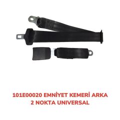 AFT 101E00020 EMNİYET KEMERİ ARKA 2 NOKTA STATİK UNIVERSAL