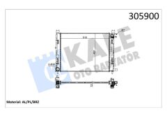 KALE 0518591AB MOTOR SU RADYATORU CAPTUR I 12> CLIO IV 12> DOKKER 12> SYMBOL III 14> SANDERO II 12> 0.9 TCE 1.2 TCE 1.5 DCI 1.6 506x414x18