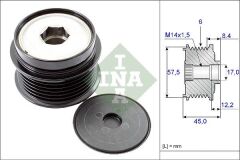 INA 535017410 ALTERNATÖR KASNAĞI RULMANLI JEEP CHEROKEE-WRANGLER 2.5-2.8CRD 01> DODGE NITRO