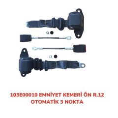 AFT 103E00010 EMNİYET KEMERİ ÖN 3 NOKTA OTOMATİK R12