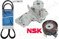 GVA 59WPK3525 TRIGER SETI DEVIRDAIM LI FOCUS II I 03>11 FIESTA V 01>13 FUSION 01>12 1.4 16V 1.6 16V ZETECS MO NDEO 07>14 B MAX 12 > FOCUS III 11 > ECOSPORT 14> VOLVO C30 1.6 06>12 S40 II1.6 05>12 V50 117x220