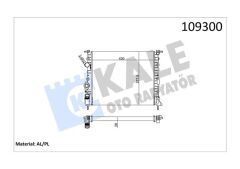 KALE 0514172AL RADYATÖR MGN-SCENIC 1.6 1.4 E7J 2 SIRA AL PL SİSTEM