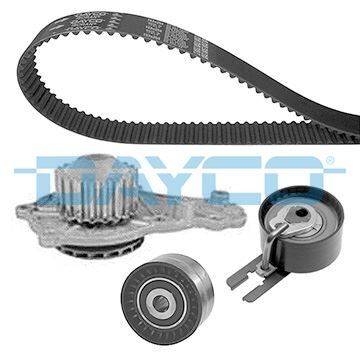 DAYCO KTBWP3100 EKSANTRİK GERGİ KİTİ DEVİRDAİM 144 DİŞ EURO4 P206-P307-C1-C2-C3-BIPPER -NEMO-XSARA 1.4 HDİ FIEST A FUSION 02>08 1.4 TDCI 2S6Q8A615AB-2S6Q8591BA