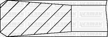 YENMAK 91-09691-000 MOTOR SEGMANI STD DAILY-DUCATO-JUMPER-BOXER-MASCOTT-MASTER 2.8 DİESEL