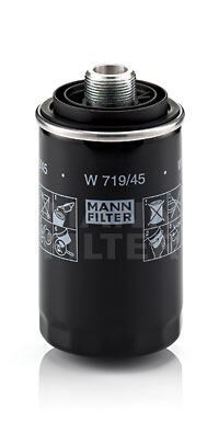 MANN W719.45 YAĞ FİLTRESİ GOLF VI-PASSAT 10>TIGUAN 07>T5 11>A3 04>A4 08>A6 11>OCTAVIA 09>LEON 09> 2.0 TFSI