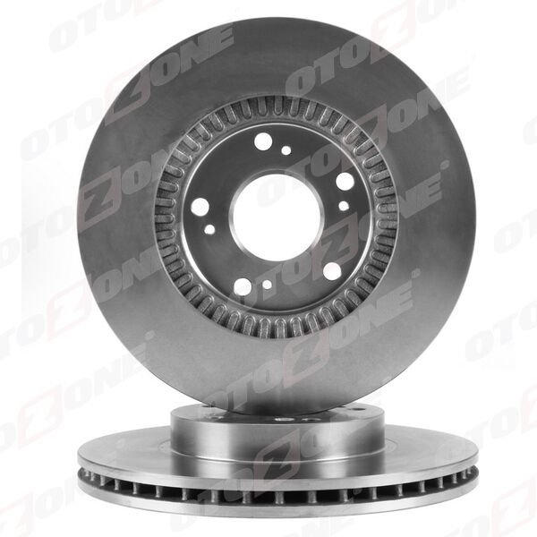 OTOZONE BD9004 ÖN FREN DİSKİ HAVA KANALLI HONDA CIVIC 1.6L R16A2 VTEC sedan FD6 FB7 kasa 06-15 / 1.8L R18A VTEC Hatchback FK2 kasa 06-> / 1.4L L13Z1 sport FK1 kasa 09-> / CR-V 2.0L K20A4 15 jant RD8 kasa
