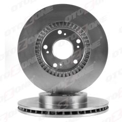 OTOZONE BD9004 ÖN FREN DİSKİ HAVA KANALLI HONDA CIVIC 1.6L R16A2 VTEC sedan FD6 FB7 kasa 06-15 / 1.8L R18A VTEC Hatchback FK2 kasa 06-> / 1.4L L13Z1 sport FK1 kasa 09-> / CR-V 2.0L K20A4 15 jant RD8 kasa
