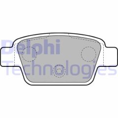 DELPHI LP1719 ARKA FREN BALATASI FIAT STILO 02> LINEA 07> BRAVO II 07>14 ALFA ROMEO MİTO 08> MULTIPLA 99>