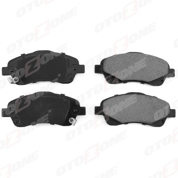 OTOZONE FDO8003-R ÖN FREN BALATA TOYOTA AVENSIS 2.0L 1AZ-FE 1AZFSE AZT250 03-08 / 1.6L 3ZZFE VVTi ZZT250 03-08 / VERS O 2.2L 2ADFTV AUR10 04-09